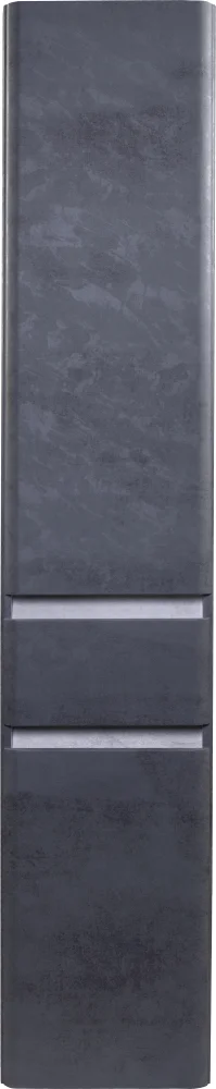 Шкаф-пенал для ванной Style Line Атлантика 35 Люкс, темный бетон  СС-00002284 - 1