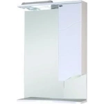 Зеркало-шкаф Onika Лайн 58 R с подсветкой, белый (205820)