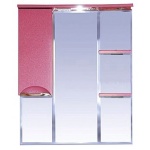 Зеркало Misty Жасмин 85 с подсветкой, розовый L П-Жас02085-122СвЛ