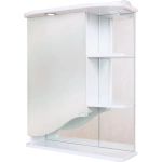 Зеркало-шкаф Onika Виола 60 L с подсветкой, белый (206003)