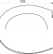 Комплект  Унитаз подвесной DIWO Анапа безободковый + Система инсталляции для унитазов DIWO 4501 с кнопкой смыва 7313 черный матовый 580584 - 9