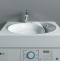Раковина Stella Polar Киото 60 на стиральную машину белый SP-00000796 - 2