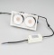 Встраиваемый светодиодный светильник Arlight CL-Simple-S148x80-2x9W Warm3000 026876 - 3