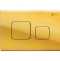 Кнопка смыва Point Афина золото глянцевое PN44041G - 0