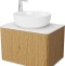 Мебель для ванной STWORKI Ноттвиль 60 дуб верона, с отверстием под смеситель, подвесная (комплект, гарнитур) 414393 - 6