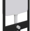 Комплект Унитаз подвесной STWORKI Ноттвиль SETK3104-2616 безободковый, с микролифтом + Система инсталляции для унитазов EWRIKA ProLT 0026-2020 с кнопкой смыва 0051 хром 560122 - 1