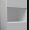 Шкаф пенал Allen Brau Infinity 35 R подвесной белый матовый 1.21009.WM - 9