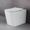 Унитаз приставной Ceramica Nova Cubic Rimless с микролифтом, безободковый CN1809 - 1