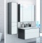 Мебель для ванной Roca Ronda 80 белый глянец, антрацит - 0