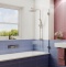 Шторка на ванну Ambassador Bath Screens 16041101 70х140, профиль хром - 1