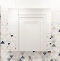 Мебель для ванной DIWO Элиста 80 столешница белый мрамор, раковина Moduo 55 Leaf 567797 - 9