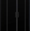 Душевой уголок Vincea Alpha 90x90 профиль черный стекло прозрачное VSQ-3AL900CLB - 2