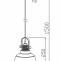 Подвесной светильник Maytoni Irving T163-11-C - 4