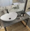 Мебель для ванной DIWO Элиста 100 чёрный мрамор, с раковиной Moduo 55 Leaf 555475 - 2