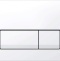 Комплект Унитаз подвесной Jacob Delafon Escale E1306 + Система инсталляции для унитазов Geberit Duofix Платтенбау 458.125.11.1 4 в 1 с кнопкой смыва - 2