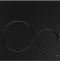 Комплект подвесного унитаза с инсталляцией Ceramica Nova Metric с кнопкой Round черной матовой CN3007_1001B_1000 - 5