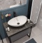 Мебель для ванной DIWO Элиста 80 антрацит с раковиной Moduo 55 Leaf 567665 - 2