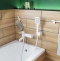 Смеситель Iddis Slide для ванны с душем, белый SLIWT00i02 - 1