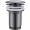 Донный клапан Abber с переливом никель AF0010NG - 0