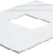 Мебель для ванной STWORKI Эстерсунд 60 белая матовая, монте тиберио с отверстием под смеситель в столешнице 459706 - 6