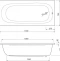 Акриловая ванна Cezares Piave 170х70  PIAVE-170-70-42-W37 - 2