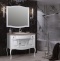 Мебель для ванной Opadiris Лаура 100 белая матовая - 0