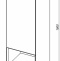 Шкаф пенал Allen Brau Infinity 35 L подвесной белый матовый 1.21010.WM - 6