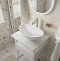 Мебель для ванной DIWO Элиста 60 белая с раковиной Moduo 55 Leaf 567738 - 2