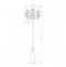 Садово-парковый светильник Elektrostandard Diadema F/3 GLYF-8046F/3 черное золото a030678 - 2