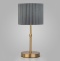 Настольная лампа декоративная Eurosvet Notturno 01162/1 латунь - 0