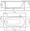Акриловая ванна AM.PM X-Joy 150х70 W88A-150-070W-A - 2