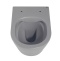 Унитаз подвесной Abber Bequem безободковый с сиденьем микролифт серый матовый AC1102MG - 4