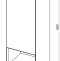 Шкаф пенал Allen Brau Infinity 35 R подвесной белый матовый 1.21009.WM - 15