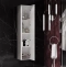 Шкаф-пенал подвесной Opadiris Рубинно серый глянцевый 00-00006370 - 1