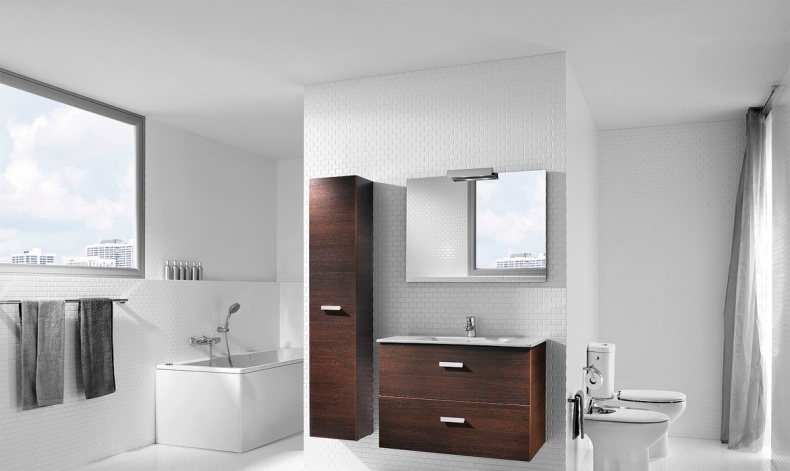 Мебель для ванной Roca Victoria Nord 80 венге - 4