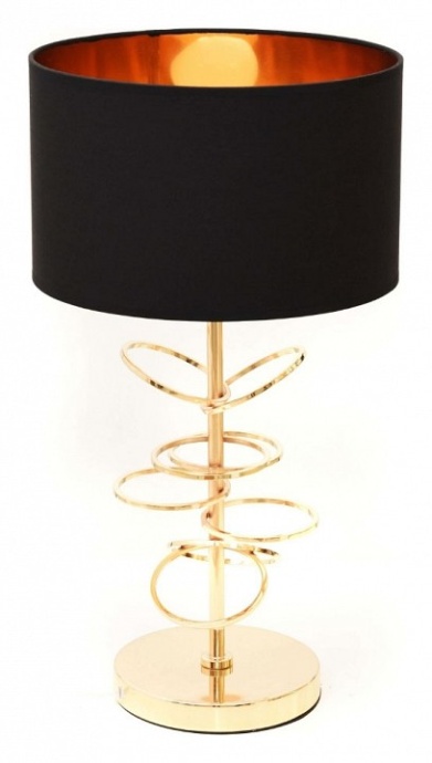 Настольная лампа декоративная LUMINA DECO Fabi LDT 5530 F.GD+BK - 1