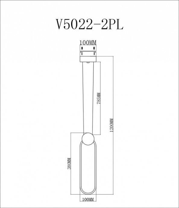 Подвесной светильник Moderli Store V5022-2PL - 2