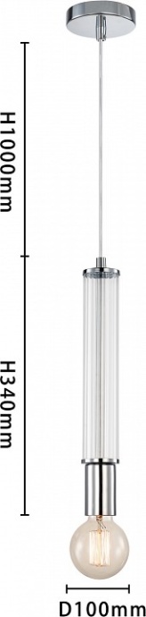 Подвесной светильник Favourite Cedit 4005-1P - 2