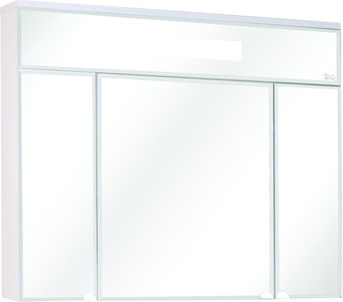 Зеркало-шкаф Onika Сигма 90 с подсветкой, белый  209014 - 0