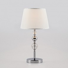 Настольная лампа декоративная Eurosvet Sortino 01071/1 хром - 1