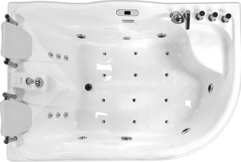 Гидромассажная ванна Gemy  180x122 см  G9083 K L - 0