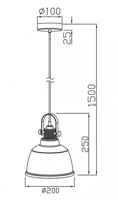 Подвесной светильник Maytoni Irving T163-11-C - 4