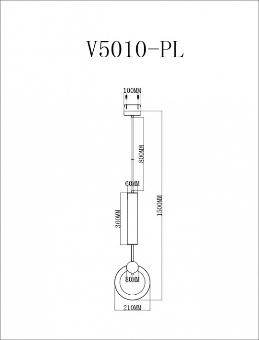 Подвесной светильник Moderli Richard V5010-PL - 2