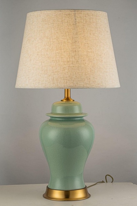 Настольная лампа декоративная Arti Lampadari Gaiba Gaiba E 4.1.T1 GR - 1