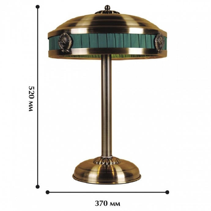 Настольная лампа декоративная Favourite Cremlin 1274-3T - 1
