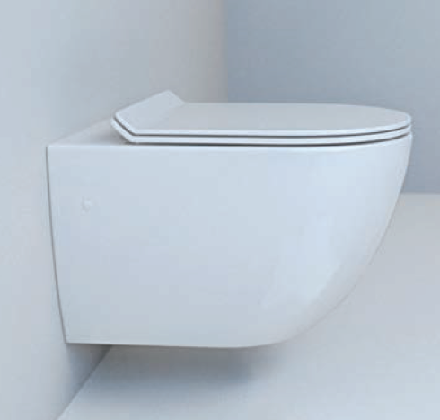Унитаз подвесной Esbano Gardena с сиденьем микролифт, белый глянцевый  ESUPGARDW - 3
