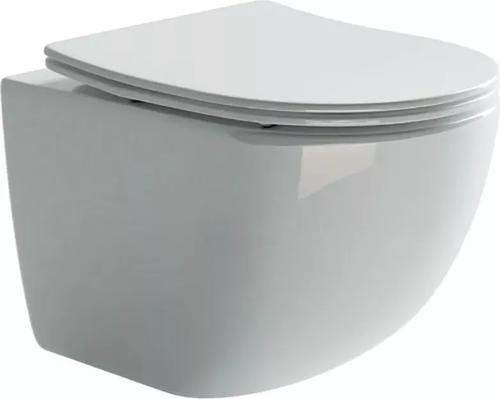 Комплект подвесного унитаза с инсталляцией Ceramica Nova Forma с кнопкой Round белой матовой CN3009_1001W_1000 - 1