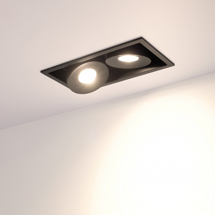 Встраиваемый светодиодный светильник Arlight CL-Simple-S148x80-2x9W Warm3000 028151 - 3