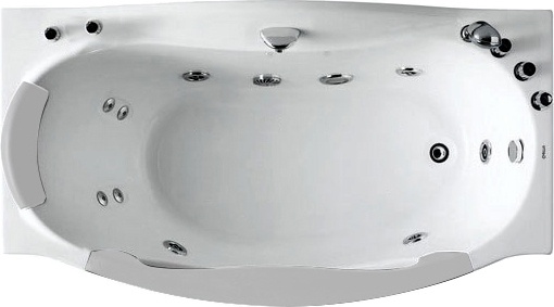 Акриловая ванна Gemy G9072 B R - 0