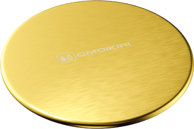 Декоративная накладка для выпуска Omoikiri светлое золото  4957090 - 0